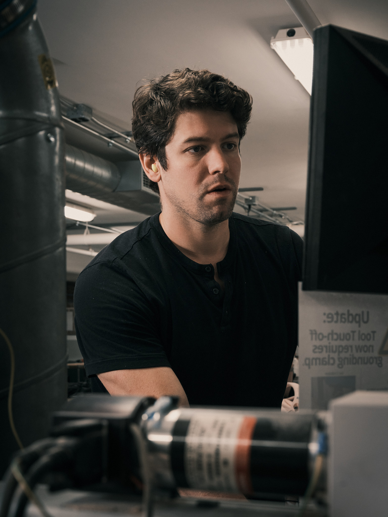 Documentary portrait in an institutional setting