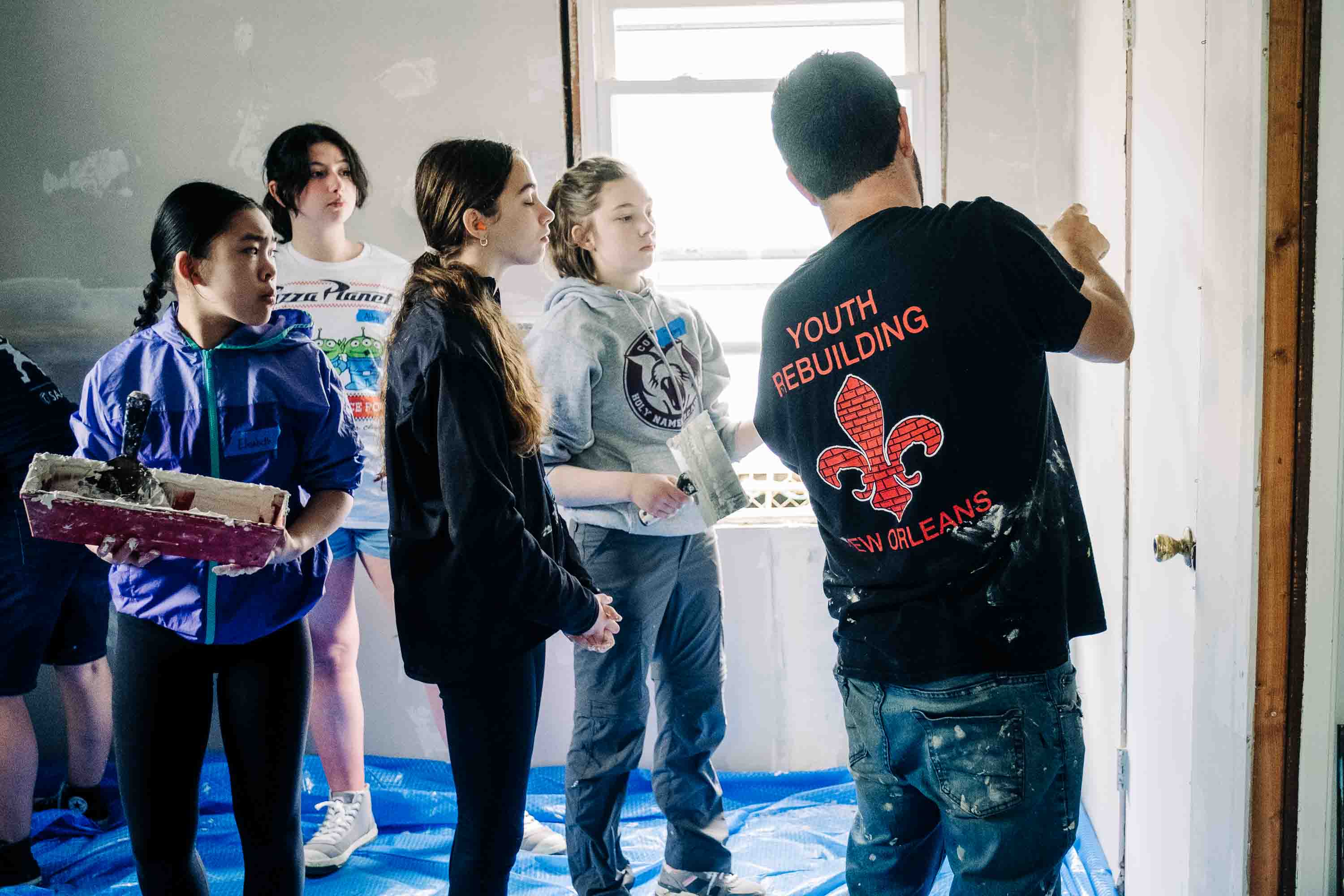 Youth Rebuilding New Orleans mentor collaboration